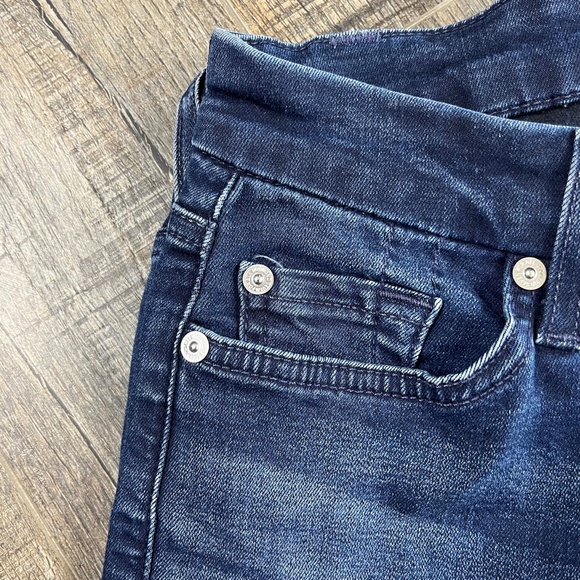 7 For All Mankind Skinny Blue Jeans Pants Denim ((size 24)) - Picture 5 of 8